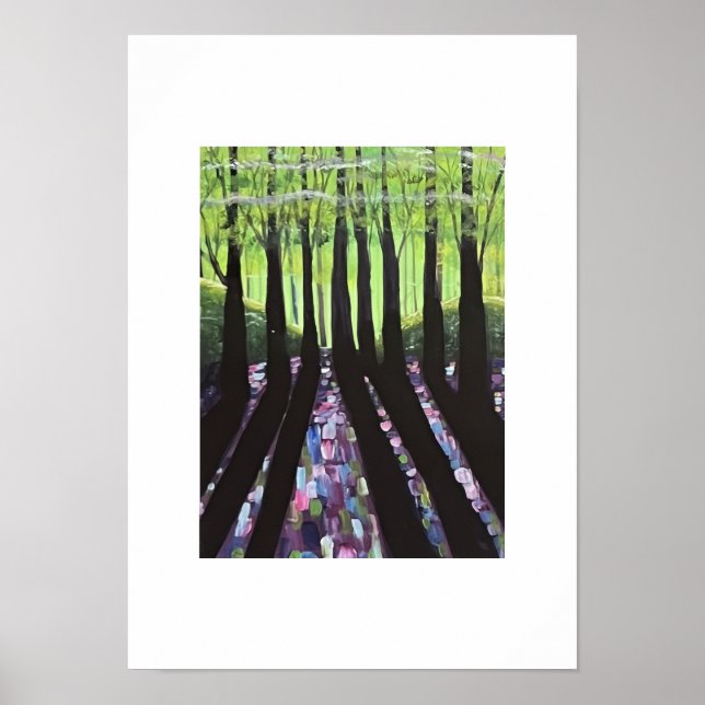 Waldschatten Poster (Vorne)