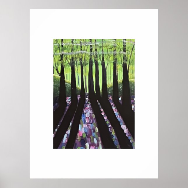 Waldschatten Poster (Vorne)