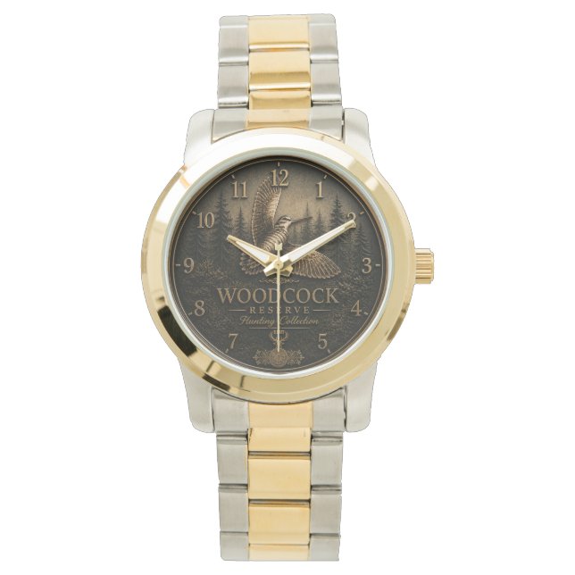 Waldschnepfe  armbanduhr (Vorderseite)