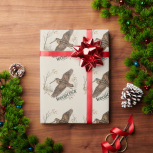 Waldschnepfe geschenkpapier