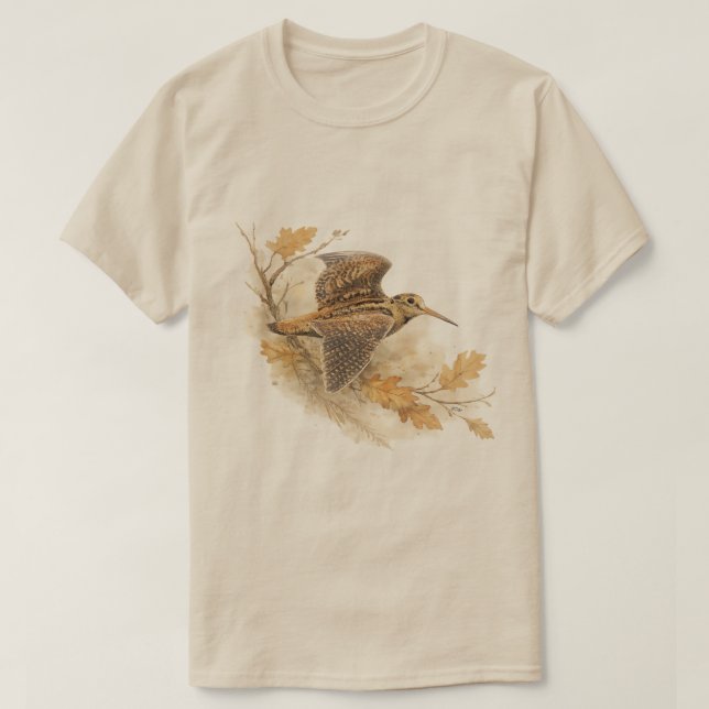 Waldschnepfe  T-Shirt (Design vorne)