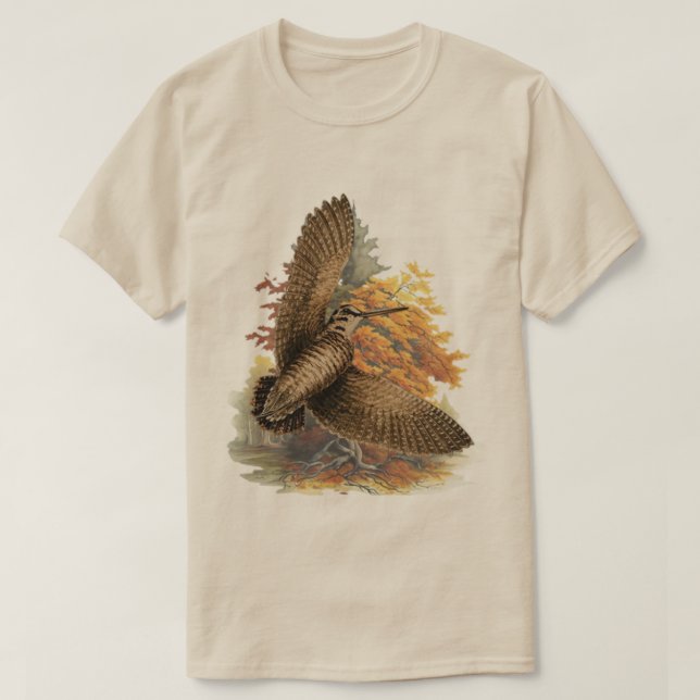 Waldschnepfe  T-Shirt (Design vorne)