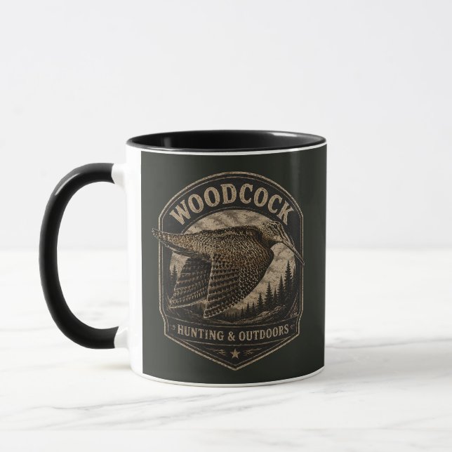 Waldschnepfe  tasse (Links)