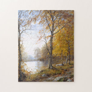 Waldsee in Automn Puzzle