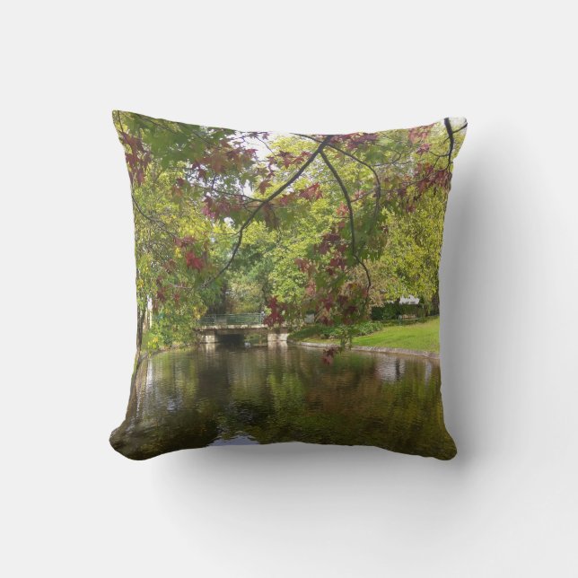 Waldsee Kissen (Vorderseite)