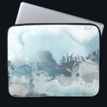 Waldsee Laptopschutzhülle<br><div class="desc">Waldsee II bis Juni Erica Vess. Dieses Design erinnert an eine entspannende Atmosphäre mit verschiedenen Formen und Blautönen.</div>