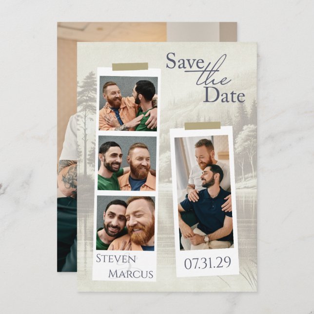 Waldsee Save the Date (Vorne/Hinten)