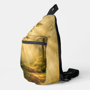 Waldsonne – Schulterschalentasche Crossbody Bag
