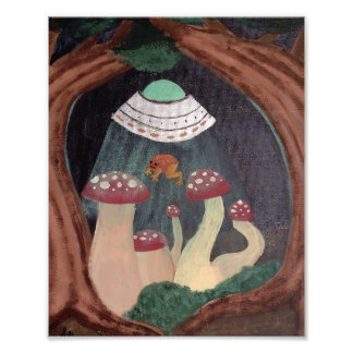 Waldstart Fotodruck