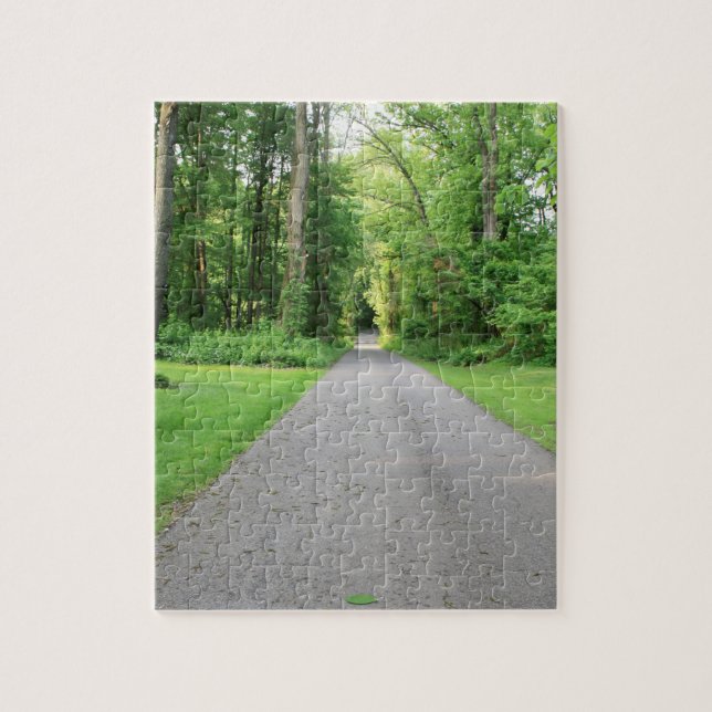 Waldstraße Puzzle (Vertikal)