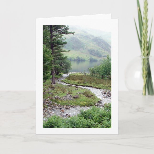 Waldstrom bei Buttermere Karte (Vorderseite)