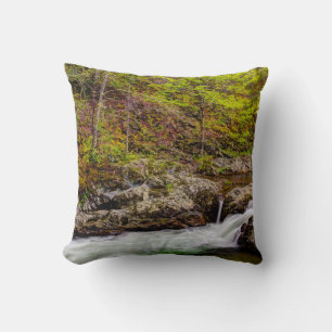 Waldstrom in Great Smoky Mountains Kissen