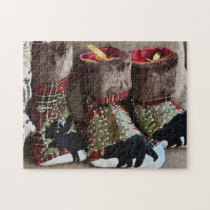 Waldstrümpfe Überraschungs-Puzzle, 28cm x 36cm Puzzle