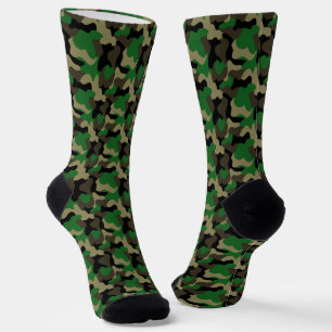 Waldtarnung für alltägliche Missionen Socken