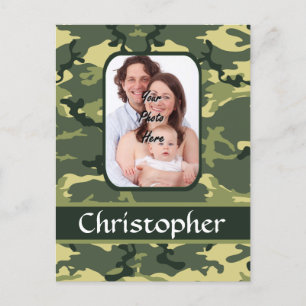 Waldtarnung Postkarte
