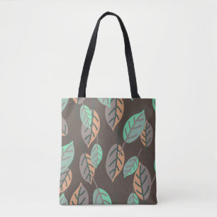 Waldtasche mit Blätter