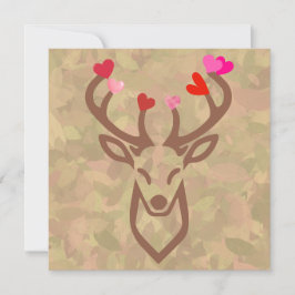 Waldtiefe und Himmel so weit Feiertagskarte