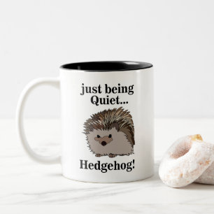 Waldtier Igel  Zweifarbige Tasse