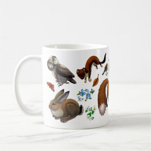 Waldtier-Kaffeetasse Kaffeetasse