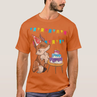 Waldtier Lover Geburtstagspartei Natur Tier C T-Shirt