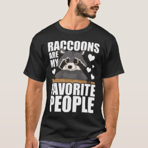 Waldtier Lover Niedlicher Müll Panda Funny Raccoon T-Shirt