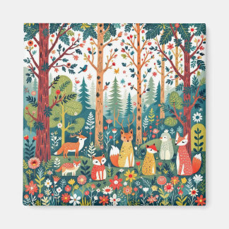 Waldtier-Magnet Magnet