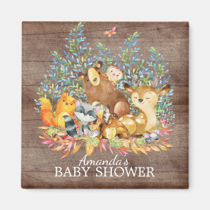 Waldtier-neutraler Babyparty-Bevorzugungs-Magnet Magnet