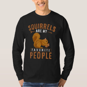 Waldtier   Wildtiere Natur Nagetier   Eichhörnchen T-Shirt
