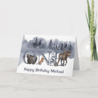 Waldtiere 1. Geburtstag