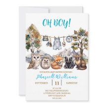 Waldtiere Baby Shower