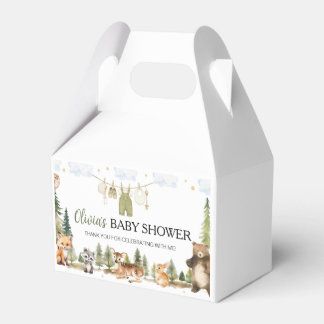 Waldtiere Baby Shower Geschenkboxen Geschenkschachtel