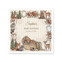 Waldtiere Baby Shower