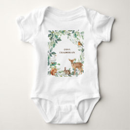 Waldtiere Baby Strampler