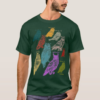 Waldtiere Einheimische Vogelscheuchen T-Shirt