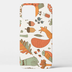 Waldtiere: farbenfroher Hintergrund des Herbstes. Case-Mate iPhone Hülle