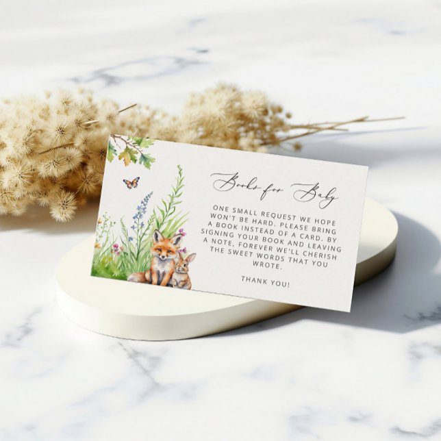 Waldtiere Fox Kaninchenbücher für Kinder Begleitkarte (Von Creator hochgeladen)