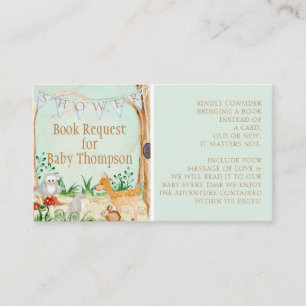 Waldtiere Hirschhuhn Visitenkarte