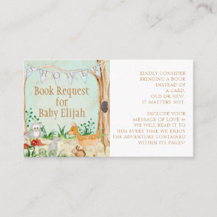 Waldtiere Hirschtierbuchanfrage Visitenkarte