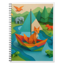 Waldtiere im Origami-Stil – Bunte Origami-Wildnis