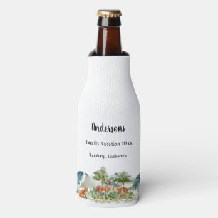 Waldtiere in Familienurlaub Flaschenkühler