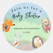 Waldtiere Kinderdusche