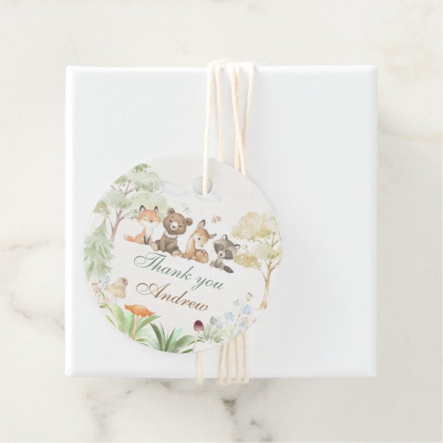 Waldtiere - Liebesmarken Geschenkanhänger (Beispiel)