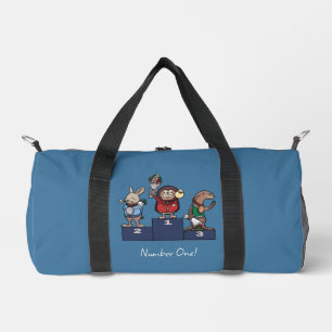 Waldtiere Nummer Eins! Geschenkpodest Kunst Duffle Bag