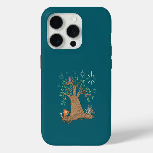 Waldtiere spielen Musik Volkskunst aus dem Wald Case-Mate iPhone Hülle