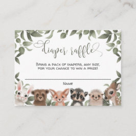 Waldtiere Wald Freunde Windpreisraffinerie Begleitkarte