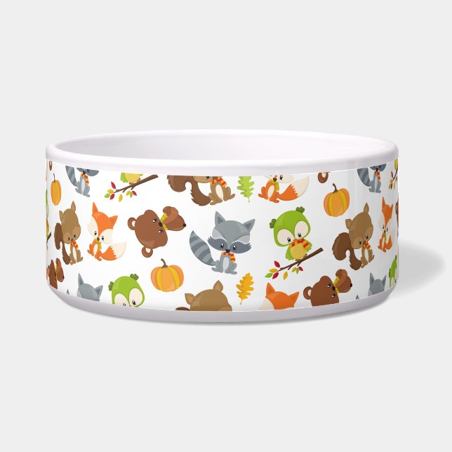 Waldtiere, Waldtiere, Falltiere Napf (Vorderseite)