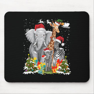 Waldtiere Weihnachtsidee Kinder Jungle Tier C Mousepad