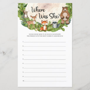 Waldtierwälder, wo sie war