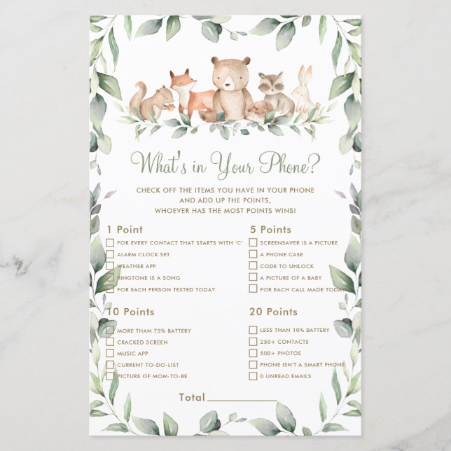 Waldtierwelt Was steckt in deinem Handyspiel? (Vorderseite)