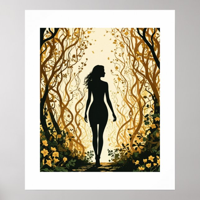 Waldtraum Poster (Vorne)